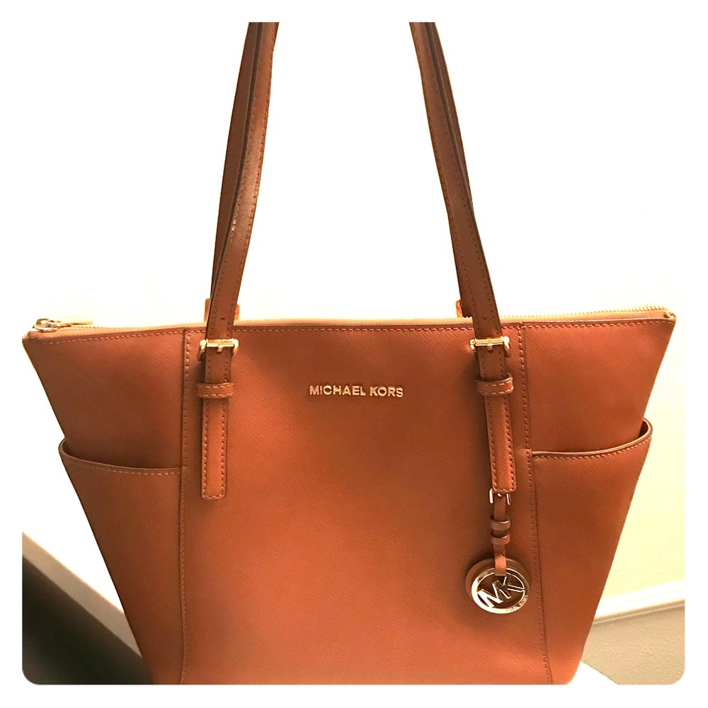 Michael Kors Jet Set East West Top ZIP Lg Tote